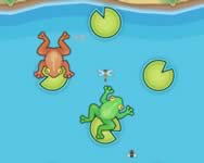 Frog fights with buddies html5 HTML5 játék
