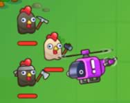 Merge cannon chicken defense játékok ingyen