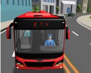 Real bus simulator 3D html5 HTML5 játék
