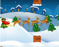 Santa chimney challenge html5 ingyen játék
